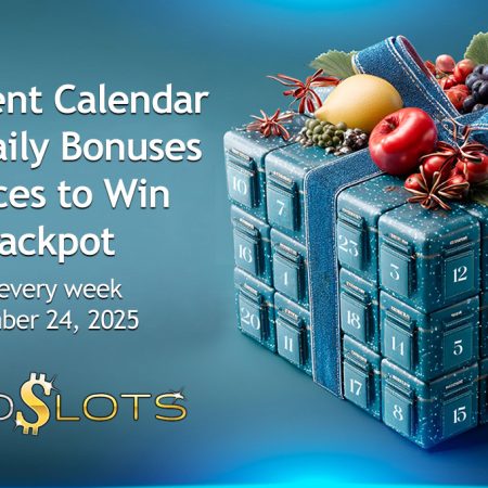 CryptoSlots Unveils “The 24 Spins of Christmas” – A Digital Advent Calendar Packed with Daily Bonuses and Chances to Win $1M Jackpot