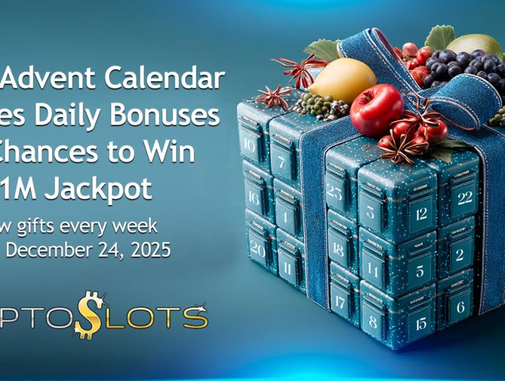 CryptoSlots Unveils “The 24 Spins of Christmas” – A Digital Advent Calendar Packed with Daily Bonuses and Chances to Win $1M Jackpot